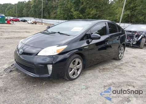 2013 Toyota Prius Three Se from USA, damaged, VIN JTDKN3DU6D5612639